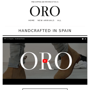 Have you seen this video about our handcrafted boots?