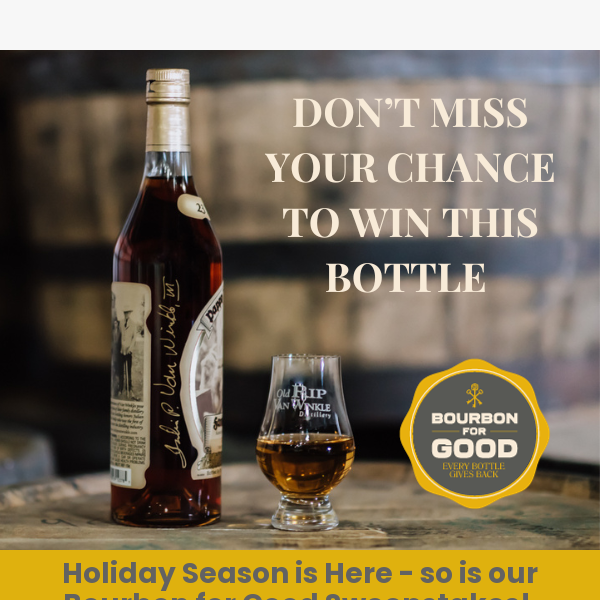 You Could Win a Bottle of 23-Year...