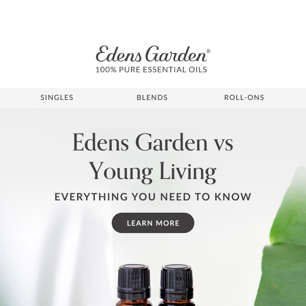Edens Garden vs Young Living: Which Brand Is Right For You?