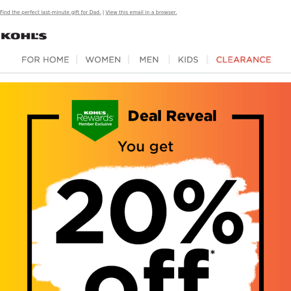 Kohls Emails, Sales & Deals - Page 9