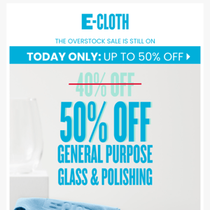 Bathroom Products added + 50% Off General Cleaning One Day Only