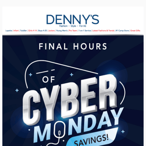 ⏰ Time Is Running Out, Shop Cyber Monday NOW!
