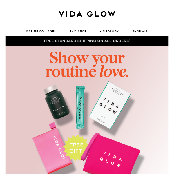 Vida Glow, don’t miss your two free gifts