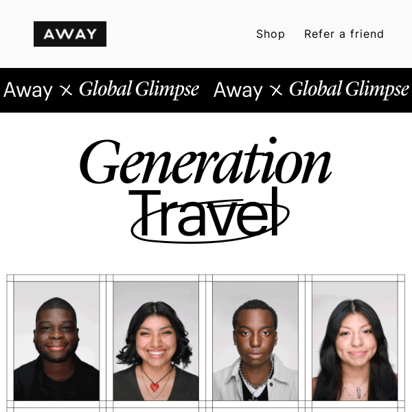 Support the future generation of travel