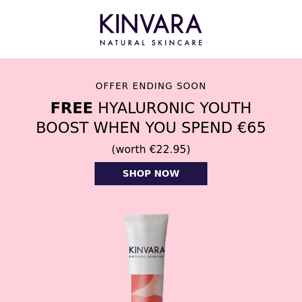 Offer Ending Soon - Get a Free Youth Boost ✨