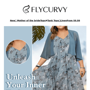 😻. FlyCurvy. Feel confident and beautiful in our fashion-forward dresses!