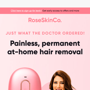 Dermatologist-approved hair removal 💞🌸