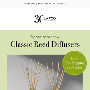 Try our new diffusers & get free shipping!