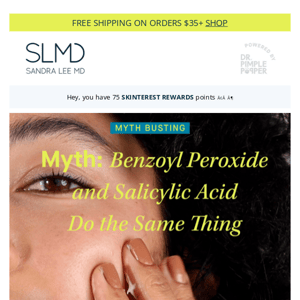 Benzoyl peroxide & salicylic acid: what’s the difference?