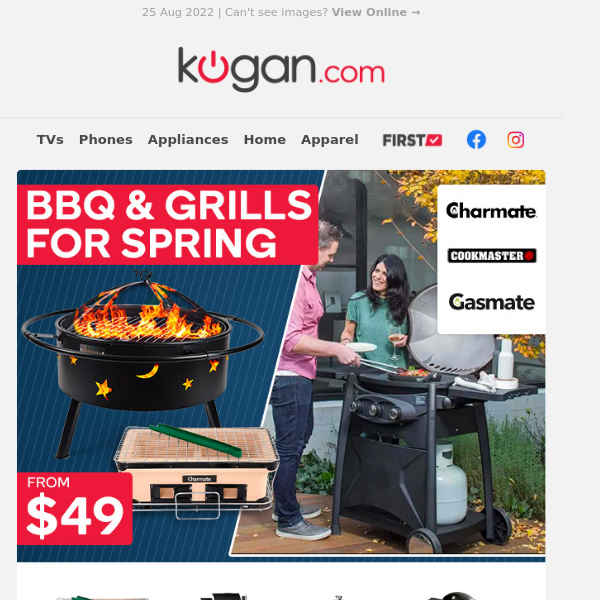 Father's Day Sale: Backyard BBQs & Grills from $49 for Dad - Limited Time Only!