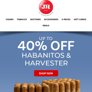 Price Drop! Up to 40% off Habanitos and Harvester