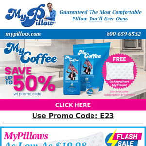 Mike Lindell's New MyCoffee Save Up To 50%