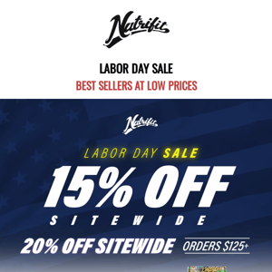 MASSIVE Savings This Labor Day Weekend!