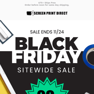 20% Off SITEWIDE | Black Friday Savings are here!