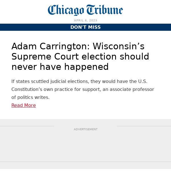 Wisconsin’s Supreme Court election should never have happened 