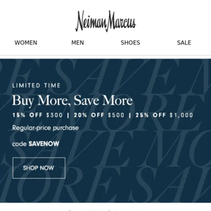 Neiman Marcus is up for sale