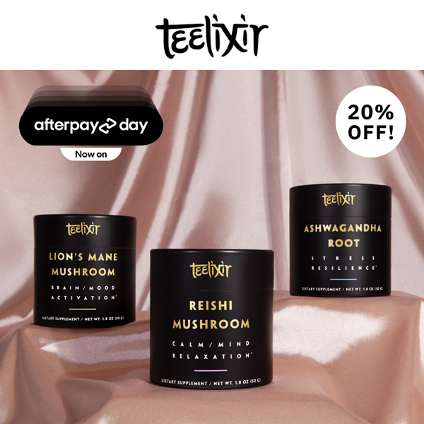 One day left–20% off.