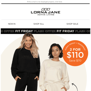 Fit Friday Flash Offer | Ends Tonight