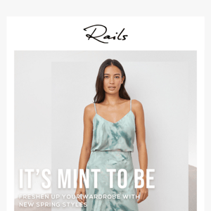 IT’S MINT TO BE | SPRING STYLES ARE HERE