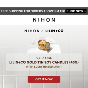 Get a scented candle for FREE🕯️💆‍♀️