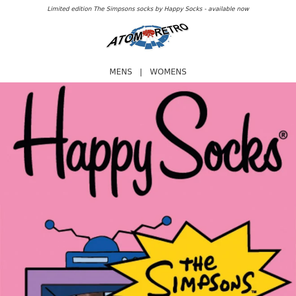 Happy Socks x The Simpsons