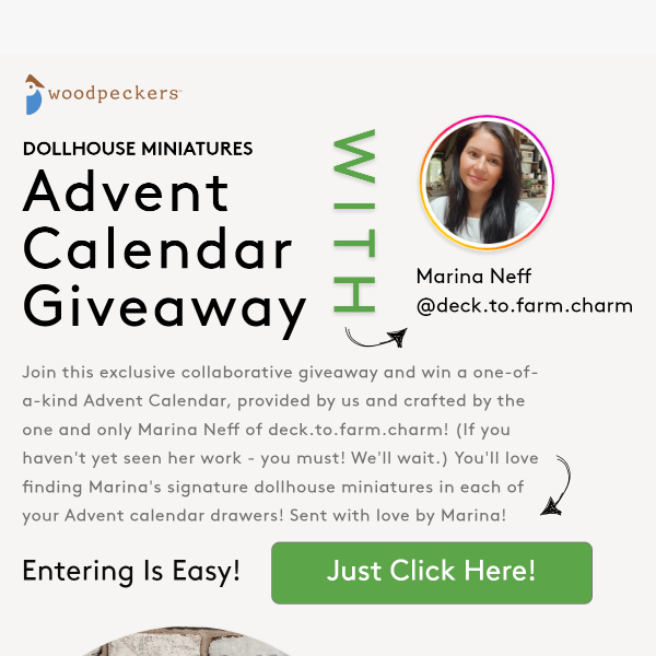 💥GIVEAWAY! With @deck.to.farm.charm 💥
