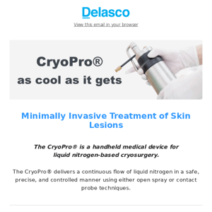 CryoPro - For liquid nitrogen-based cryosurgery