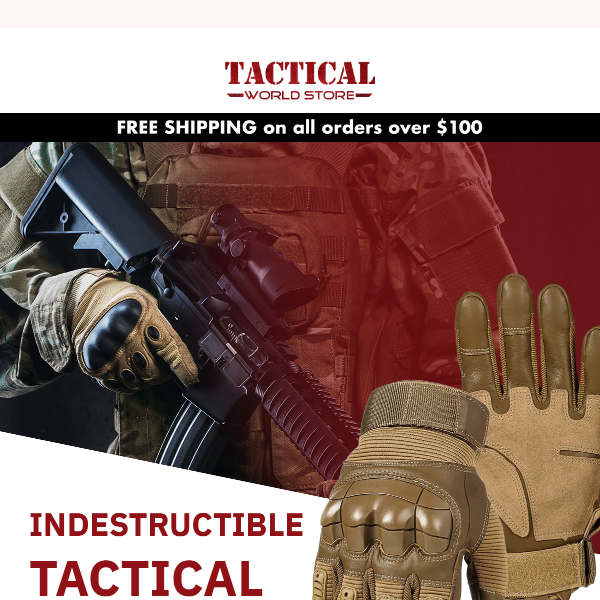 Indestructible tactical gloves? ✅