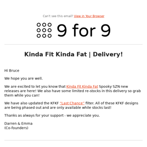 Kinda Fit Kinda Fat | Delivery!