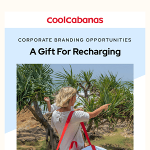 Custom Branded CoolCabanas | Corporate Gifting