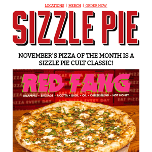 Add a SAUCE HEART for NAYA Family Center to November's Pizza of the Month, RED FANG!