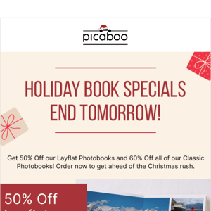 ✔️ Ends Tomorrow! Get Your Holiday Book Offer Now!
