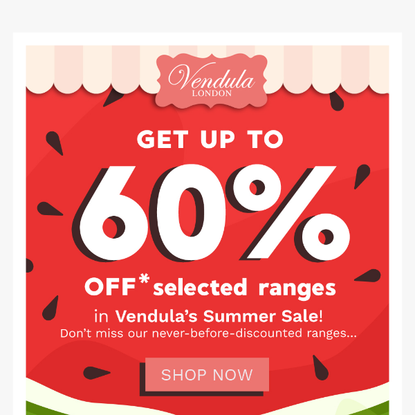 Vendula’s Summer Sale