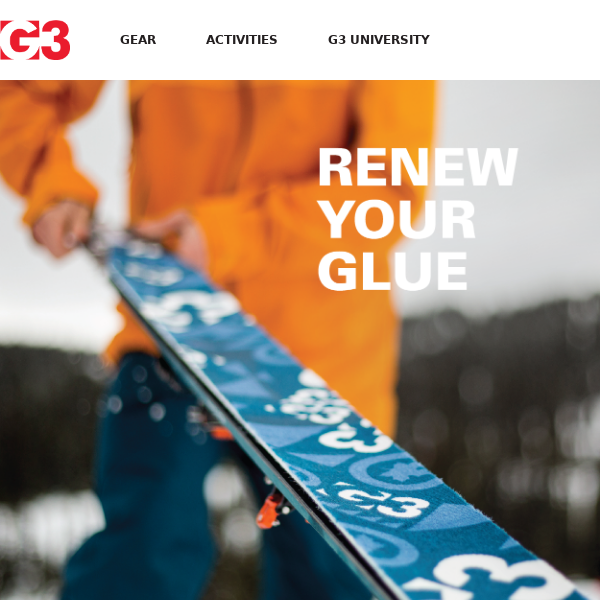 Renew your climbing skin glue! - Genuine Guide Gear