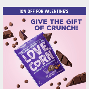 10% OFF for Valentine's ❤️