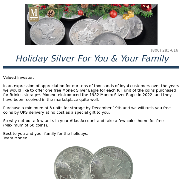 Holiday Silver For You