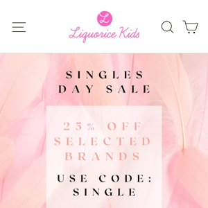 Huge Sale for Singles day! 💕 Use Code: SINGLE 💕