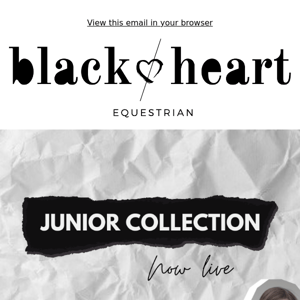 JUNIOR COLLECTION NOW LIVE ✨