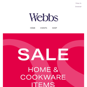 Cookware SALE now on | amazing savings to be had