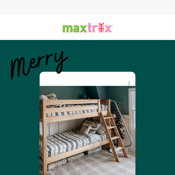 Spread some holiday cheer with Maxtrix 🎄💌