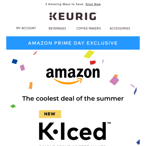 Exclusive Prime Day Deals from Keurig