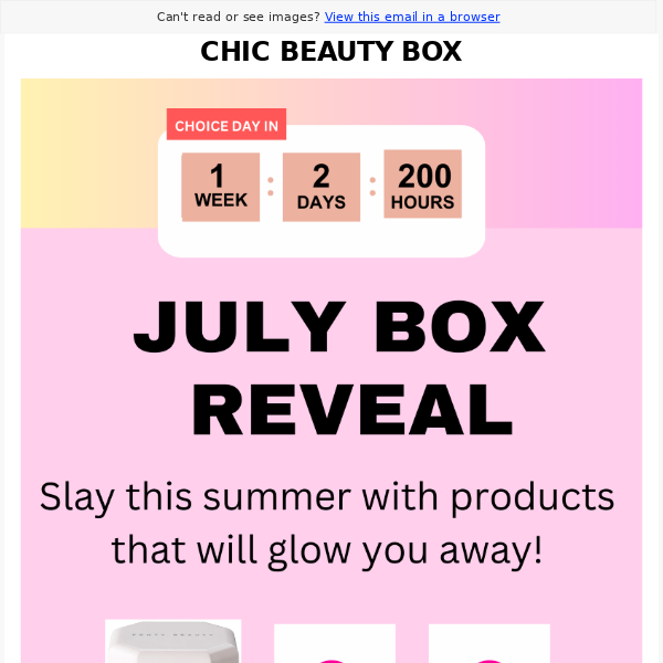 Delivery! Your July Box Reveal has arrived!