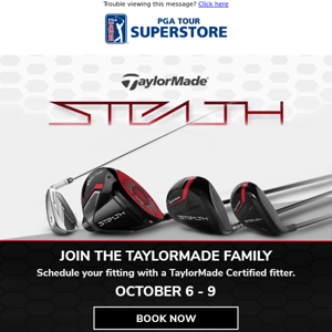 Get Fit With TaylorMade | October 6-9