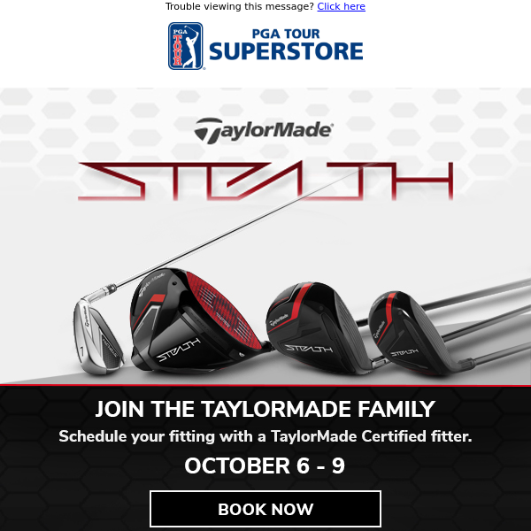 Get Fit With TaylorMade | October 6-9