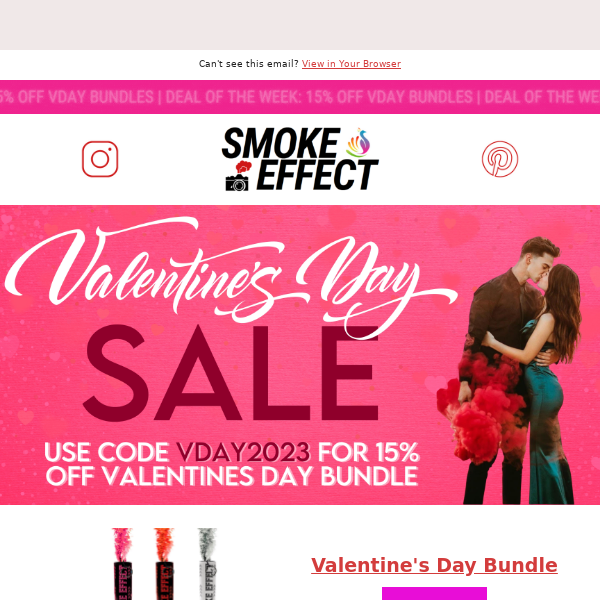 Smoking Hot Valentine's Deal! 🔥