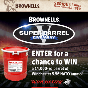 The Super Barrel V Giveaway is here