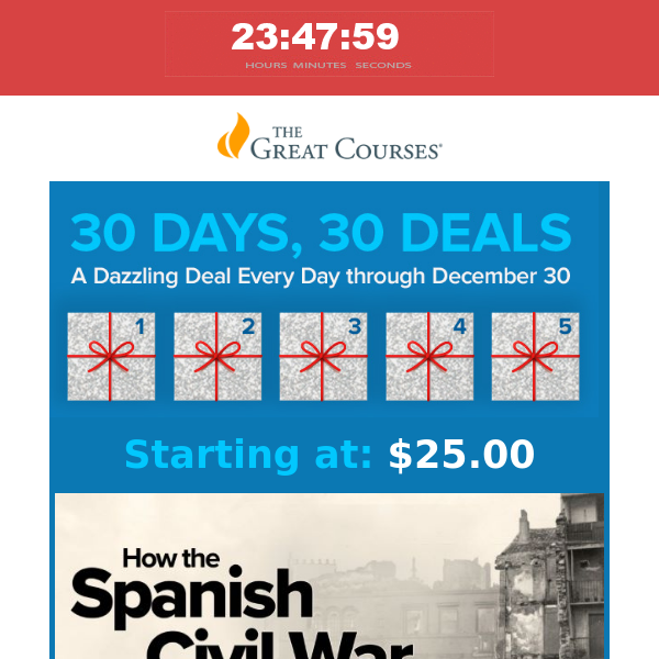 Deal of the Day - How the Spanish Civil War Became Europe's Battlefield