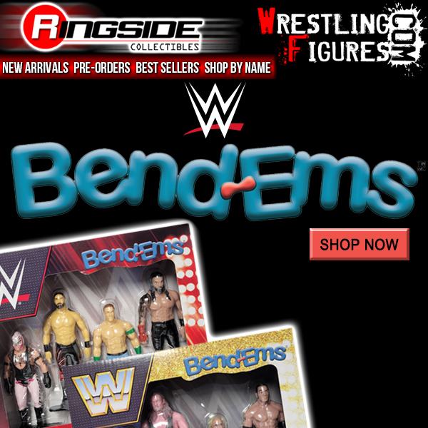 WWE Bend-Ems - New In Stock!