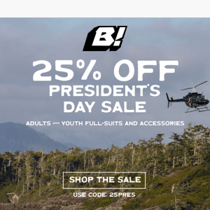 🎉President's Day SALE - 25% OFF!
