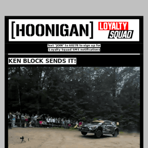 KEN BLOCK SENDS IT @ THE OJIBWE FORESTS RALLY